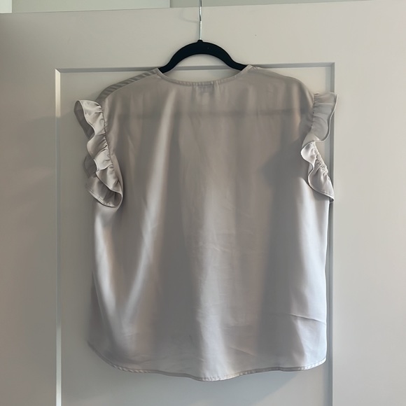 Silver Koch Ruffle Top - Picture 3 of 4
